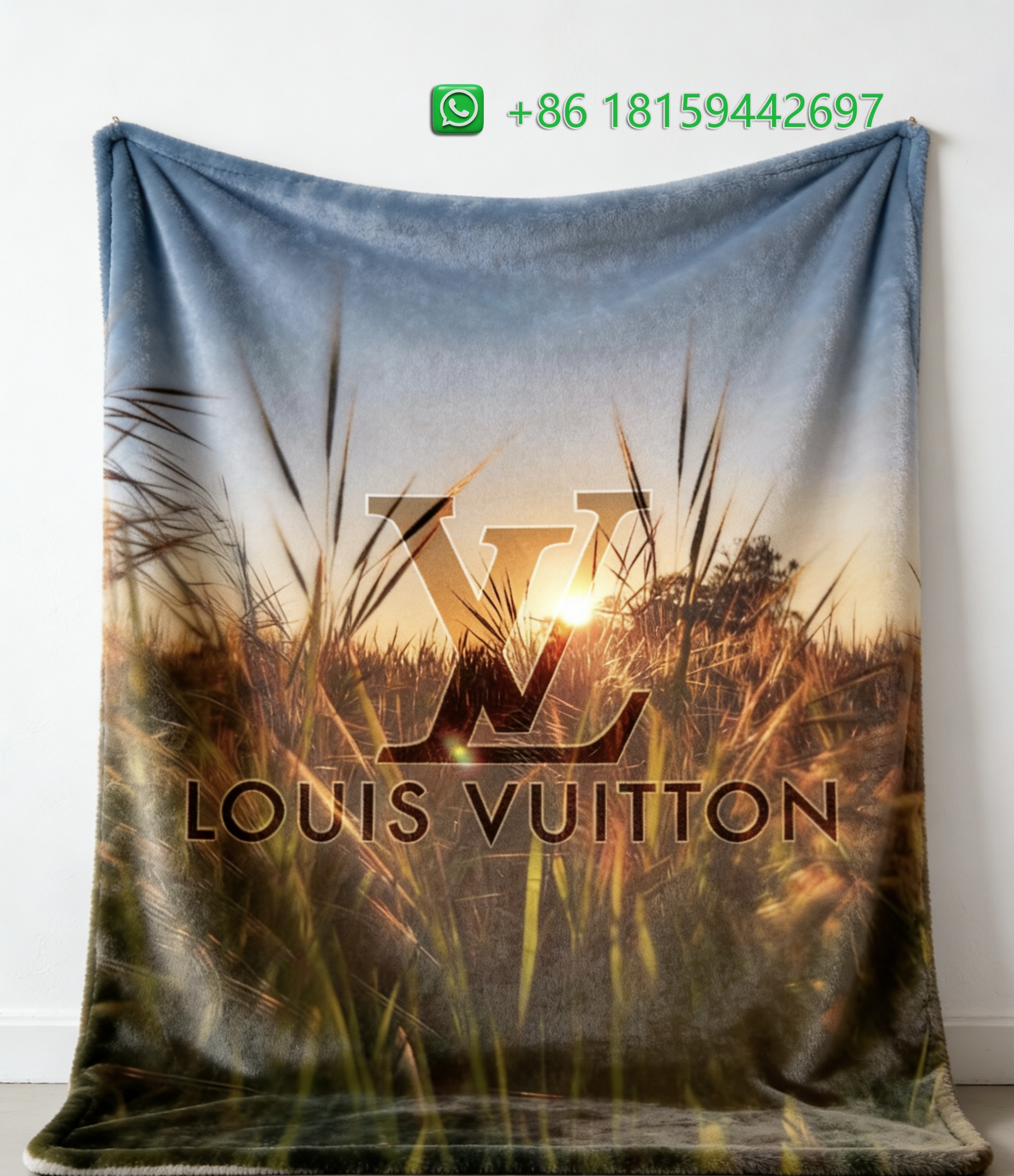Louis Vuitton Throw Blankets